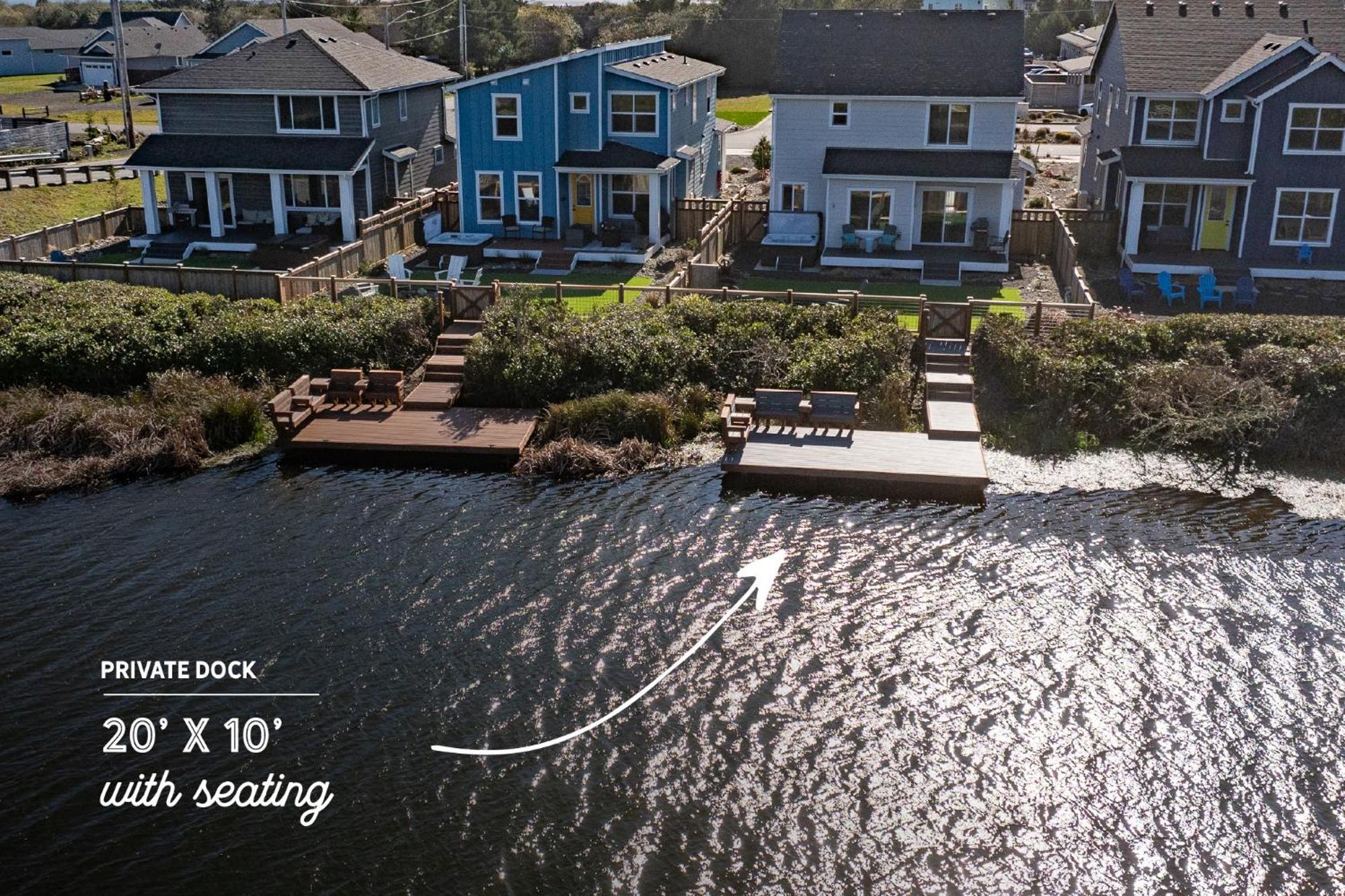 Herons Haven On The Canal Villa Ocean Shores Bagian luar foto